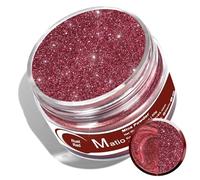 Matio Rust Red Mica Powder for Epoxy Resin, 1.8oz/ 50g Pearlescent Effect Mica Powder Natural Color Pigment for Soap Making, Bath Bomb, Candle Dye, Resin Craft, Paint, Nails Art, Jewelry,Slime Pigment