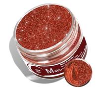 Matio Wine Red Mica Powder for Epoxy Resin, 1.8oz/ 50g Pearlescent Effect Mica Powder Natural Color Pigment for for Soap Making Pigment, Bath Bomb, Candle Dye, Resin Craft, Paint, Nails Art, Jewelry