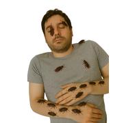 Matissa & Dad 50pcs Fake Cockroaches Halloween Tricks And Pranks for Adults Plastic Cockroaches Props Soft fake bugs Halloween Scare Tricks Jokes Creepy Worms Crawlies Spiders