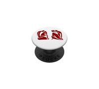 Matisse Abstract Couple Red - Modern Minimalist PopSockets Adhesive PopGrip