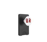 Matisse Abstract Couple Red - Modern Minimalist PopSockets PopWallet for MagSafe