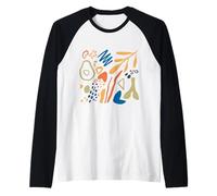Matisse Painting Aesthetic Art Floral Abstract Autumn Raglan Baseball Tee