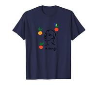 Matisse Summer Citrus Fruit Drawing Cut-Out Artwork T-Shirt