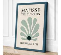Matisse: The Cut Outs Canvas Wall Art Print 18x12 Inch