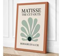 Matisse: The Cut Outs Canvas Wall Art Print 36x24 Inch