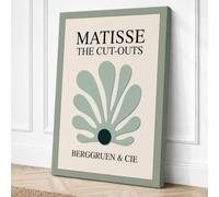 Matisse: The Cut Outs Canvas Wall Art Print 36x24 Inch