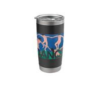 Matisse 'The Dance' Famous Artwork PAPL2748 Stainless Steel Insulated Tumbler