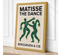 Matisse's Dance Art Deco Canvas Wall Art Print 18x12 Inch (46 x 30 cm)