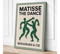 Matisse's Dance Art Deco Canvas Wall Art Print 18x12 Inch (46 x 30 cm)