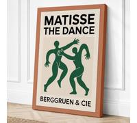 Matisse's Dance Art Deco Canvas Wall Art Print 24x16 Inch (61 x 41 cm)
