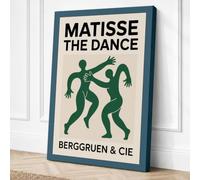 Matisse's Dance Art Deco Canvas Wall Art Print 24x16 Inch (61 x 41 cm)