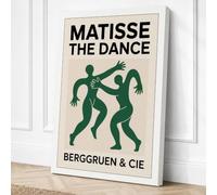 Matisse's Dance Art Deco Canvas Wall Art Print 30x20 Inch (76 x 51 cm)