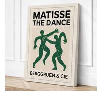 Matisse's Dance Art Deco Canvas Wall Art Print 36x24 Inch (91 x 61 cm)