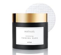 MATKAS Korean Tonic Exfoliating Pads to Control Fat, Enlarged Pores, Blackheads and Uneven Skin Tone