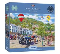 Matlock Bath 1000 Piece Jigsaw Puzzle | Peak District Jigsaw Puzzle| Sustainable Puzzle for Adults | Premium 100% Recycled Board | Great Gift for Adults | Gibsons Games