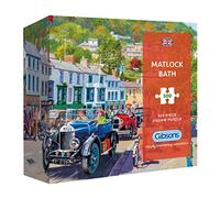 Matlock Bath | 500 Piece Gift Puzzle | Classic Cars Jigsaw | Sustainable Jigsaw Puzzle for Adults | Premium 100% Recycled Board | Great Gift for Adults | Gibsons Games