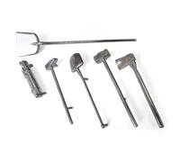 Mato 1/16 Henglong German Tiger I Rc Tank Metal Tool Set Shovel Hammer Axe Mt029