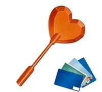 Matoebyr 3D Printed Wand Taps to Pay, 3D Printed Heart Magic Wands Contactless Payment Card Holder, for Raves Parties Supermarket Store Coffee Shop Public Transportation Subways Buses