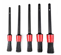 Matory 5 Pieces Auto Car Detailing Brush Set Automotive Car Cleaner Brushes For Cleaning Wheels Engine Interior Emblems Air Vents Dashboard