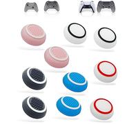 MatoSan® Thumbstick Caps - Compatible with PS5 Controller and Standard Gaming Controllers - Non-Slip Grip Caps for Better Control - 10 Piece Accessory Set