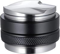 MATOW 53mm Coffee Distributor & Tamper, Dual Head Coffee Leveler Fits for 54mm Breville Portafilter, Adjustable Depth- Professional Espresso Hand Tampers