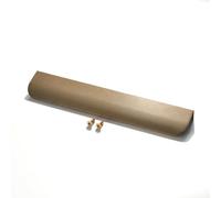 MATOYA Finger Edge Pulls for Cabinets, Hidden Drawer Pulls - Flat Cabinet Pulls for Easy Installation - Cabinet Handles Modern Aluminum Alloy Kitchen Furniture Upgrade (2, Bronze, 200mm/7.88inch)