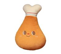 Matplushies - Funny Food Plush Cushion - Soft Hug Sofa Cushion Cushion Toy, Hamburger Chicken Bone Roasted Animal for Home Decor