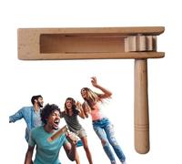 Matraca Toy - Wooden Ratchet | Rattle, Noise Generator, Musical Brilliance, Enhanced Durability, Portability Perfected, Excellent Strength, Broad Applications, Add A Touch of