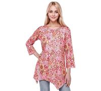 Matreeglam Hippie Costume Women,60s 70s Fancy Dress Women Summer Dresses Asymmetric Hemline V Neck Relaxed Comfortable Holiday for Ladies Retro Party Carnival Theme Party (Style4, 2XL)