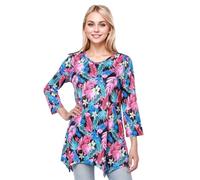 Matreeglam Hippie Costume Women,60s 70s Fancy Dress Women Summer Dresses Asymmetric Hemline V Neck Relaxed Comfortable Holiday for Ladies Retro Party Carnival Theme Party (Style1, XL)