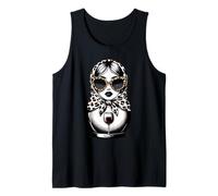 Matreshka Russian Girl Russia for Russians Wine Matryoshka Tank Top