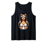 Matreshka Russian Girl Russia for Russians Wine Matryoshka Tank Top