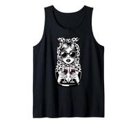 Matreshka Russian Girl Russia for Russians Wine Matryoshka Tank Top