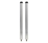 Matrix 25mm Dia Leg Extensions Pair Silver (x2): 300mm