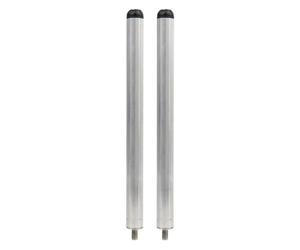 Matrix 25mm Dia Leg Extensions Pair Silver (x2): 300mm