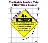 Matrix Algebra Tutor: 7 Hour Course [DVD] [Region 1] [US Import] [NTSC]
