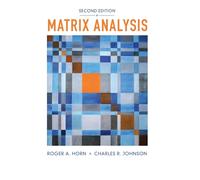 Matrix Analysis