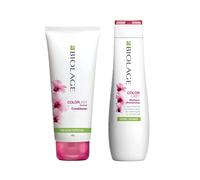 Matrix Biolage ColorLast Sulphate Free Conditioner 196gm & Shampoo 200ml Duo Set for Colour Treated Hair, Colour Protect Hair Products with Orchid