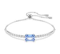 Swarovski Matrix Tennis Rhodium White + Blue Mixed Cuts Bracelet