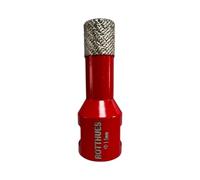 Matrix Diamond Drill Bit Hollow Drill Bit Diameter 14 x 15 x 62 mm Red M14 Segment Height 15 mm Precise and Clean Drills Dry & Wet