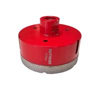 Matrix Diamond Drill Bit Hollow Drill Bit Diameter 90 x 15 x 60 mm Red M14 Segment Height 15 mm for Tiles Porcelain Ceramic Marble Granite