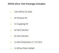 Matrix Fishing Mtx4 V2 6 Pole Fishing Rod Section