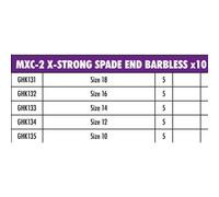 Matrix MXC-2 Size 18 Barbless Spade End Super Sharp PTFE Coated Hooks for Pellets Corn Maggots Meat