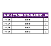 Matrix Fishing Mxc-3 Barbless Single Eyed Hook