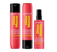 Matrix Glow Mania Color Glow Shampoo 300ml, Color Glow Conditioner 300