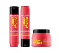 Matrix Glow Mania Duo - Color Protecting Shampoo 300ml, Conditioner 300ml and Mask 500 ml