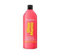 MATRIX Glow Mania Shampoo - Enhances Shine Preserves and Protects Color Vibrancy For Dull and Color-Treated Hair Sulfate-Free With Glycolic A