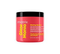 MATRIX Glow Mania Super Gloss Protecting Mask - Protects Glow and Shine With Glycolic Acid & Rosehip Oil For Dull & Color-Treated Hair 16.9 Fl Oz