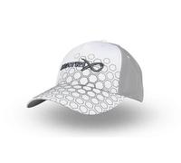 Matrix Hex Print Cap White Carp Fishing Hat Baseball Cap One Size GHH008