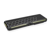 Matrix Hooklength Storage Box Long 30cm, Fits Hooklengths 2 to 24 inches, Internal Measuring Pins, Stores 360 Hooklengths, Magnetic Locking, Watertight Rubber Seal, L35cm x W12cm x H3cm, Code GBX014.